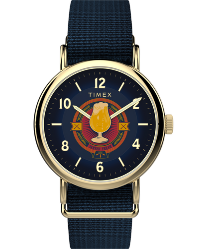Harry Potter x Timex Weekender Butterbeer 40mm Fabric Strap Watch