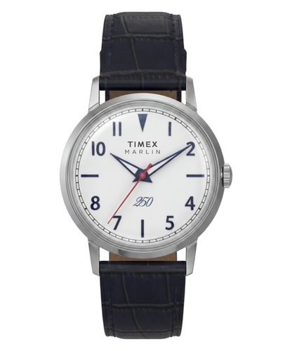 Marlin America 250 34mm Leather Strap Watch