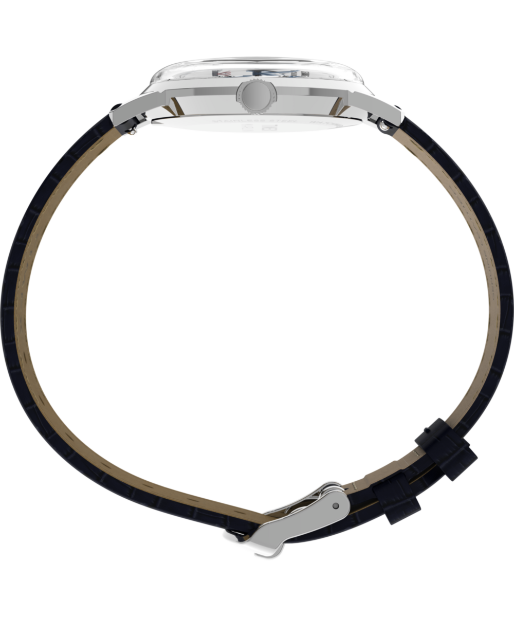 Marlin America 250 34mm Leather Strap Watch
