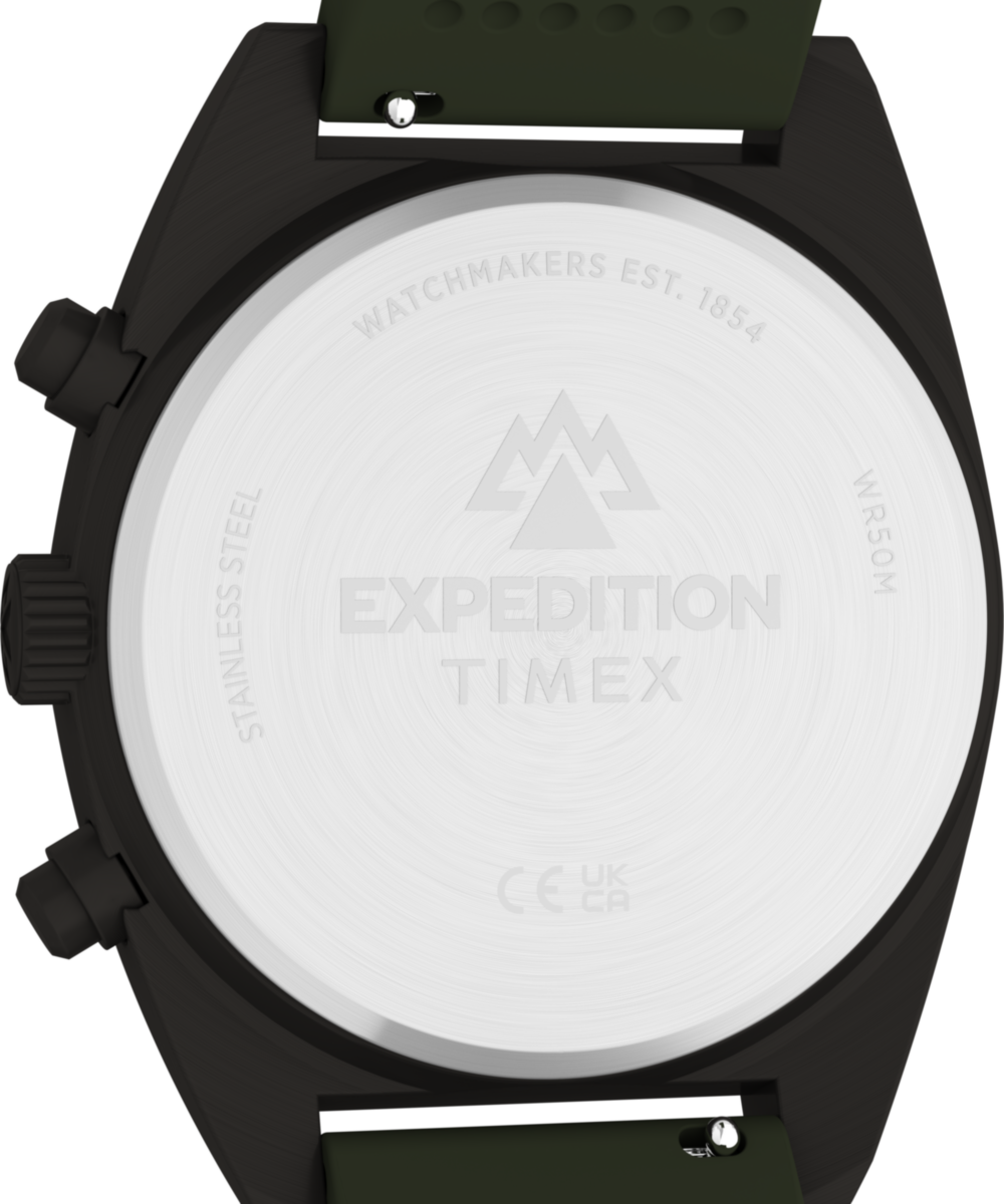Expedition Capstone Chronograph 41mm Silicone Strap Watch
