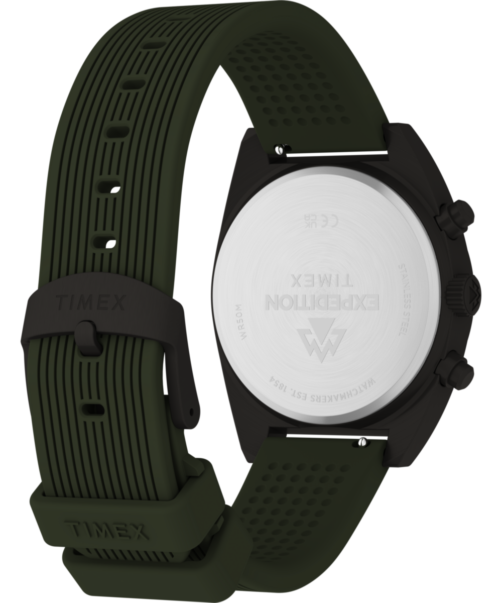 Expedition Capstone Chronograph 41mm Silicone Strap Watch