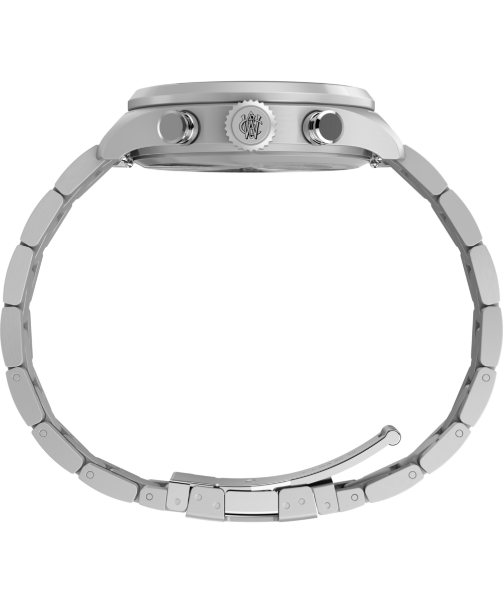 Waterbury Ace Fly-Back Chronograph 43mm Stainless Steel Bracelet Watch