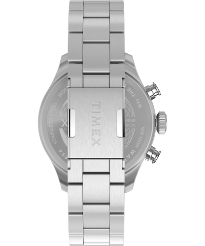 Waterbury Ace Fly-Back Chronograph 43mm Stainless Steel Bracelet Watch
