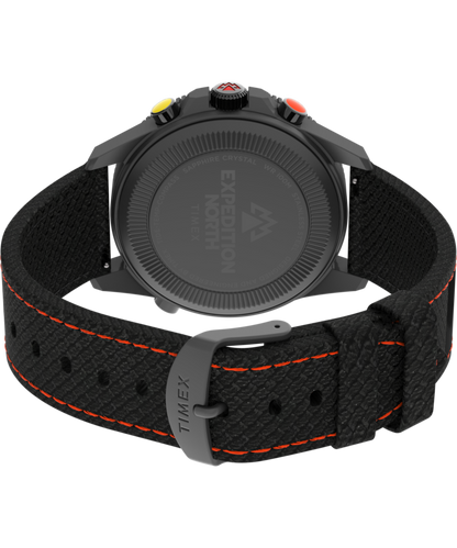 Expedition Tide-Temp-Compass 43mm Eco-Friendly Fabric Strap Watch