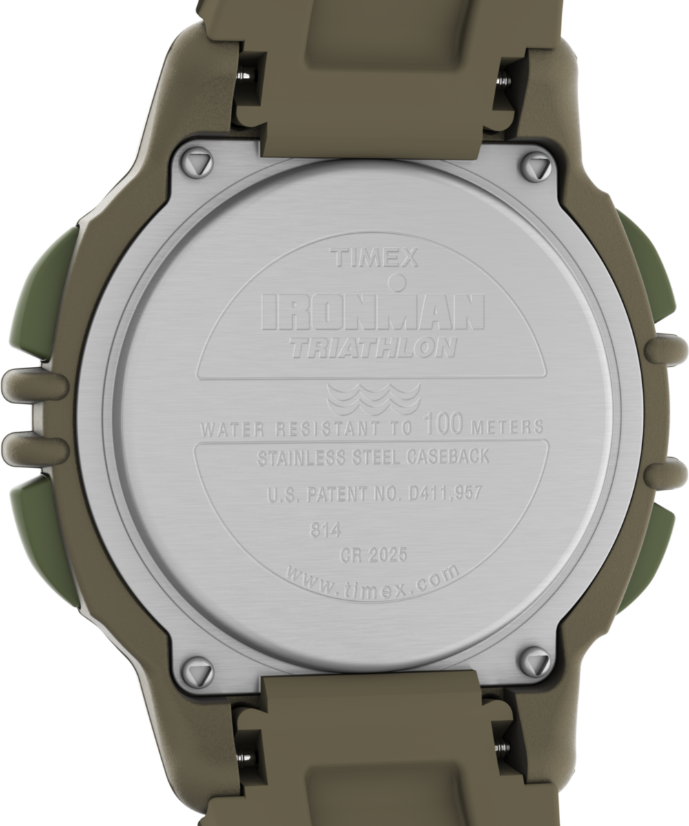 Huckberry x TIMEX IRONMAN Flix 100 Lap 42mm Resin Strap Watch