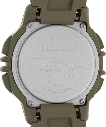 Huckberry x TIMEX IRONMAN Flix 100 Lap 42mm Resin Strap Watch