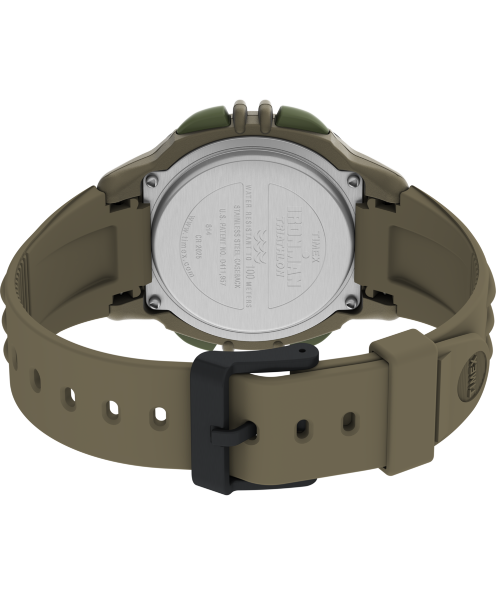 Huckberry x TIMEX IRONMAN Flix 100 Lap 42mm Resin Strap Watch