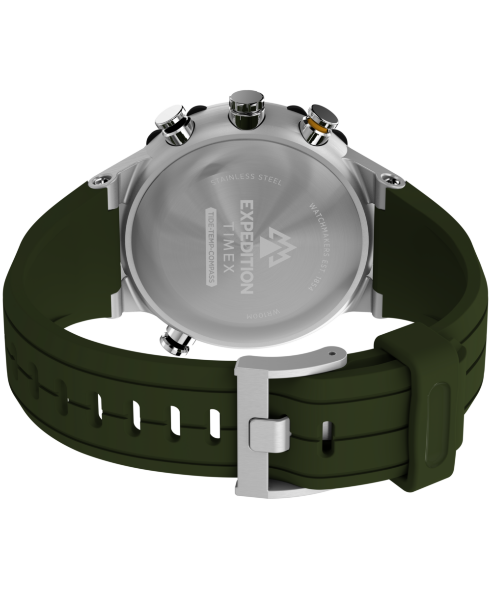 Expedition Tide-Temp-Compass 45mm Silicone Strap Watch
