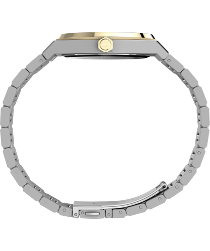 Q Timex Marbella 40.5mm Stainless Steel Bracelet Watch