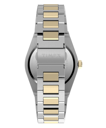 Q Timex Marbella 40.5mm Stainless Steel Bracelet Watch