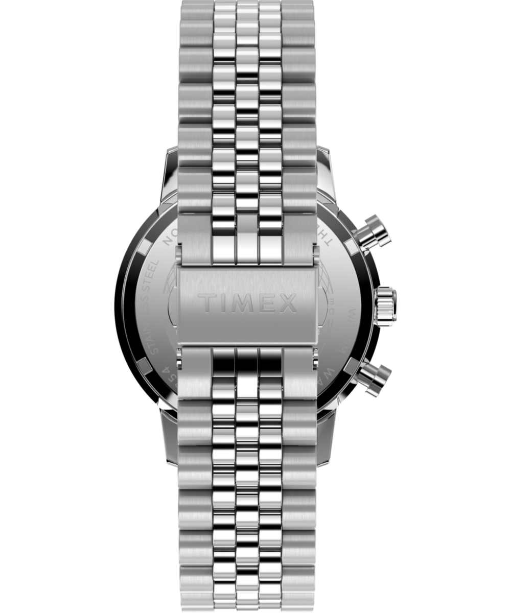 Marlin Quartz Chrono 40mm Stainless Steel Bracelet Watch