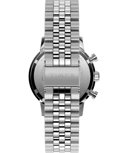 Marlin Quartz Chrono 40mm Stainless Steel Bracelet Watch