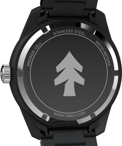 Huckberry x Timex 1979 Black Max 41mm Stainless Steel Bracelet Watch