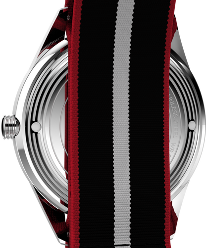 Marlin Jet Quartz 38mm Fabric Strap Watch