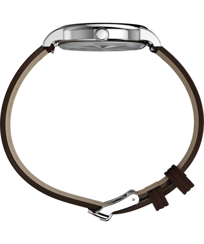 Peanuts x Timex Weekender Baseball 38mm Leather Strap Watch