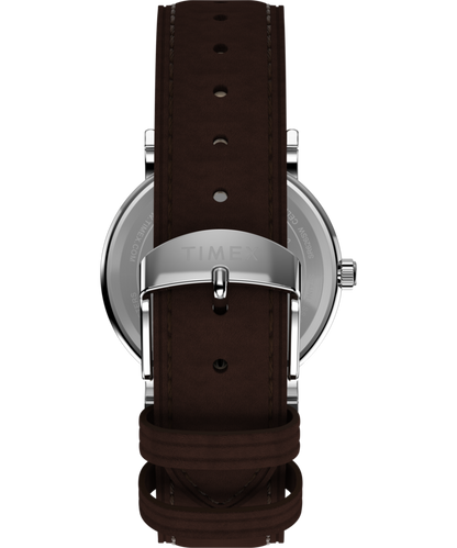 Peanuts x Timex Weekender Baseball 38mm Leather Strap Watch