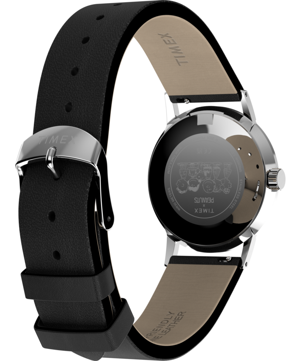 Peanuts x Timex Marlin Pickleball 38mm Leather Strap Watch