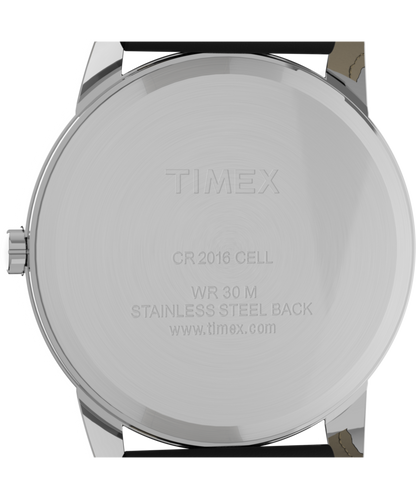 Easy Reader 35mm Leather Strap Watch