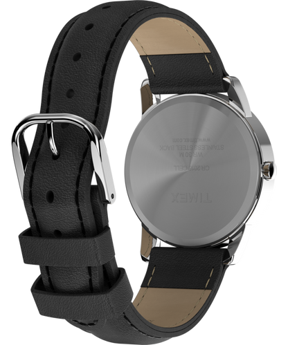 Easy Reader 35mm Leather Strap Watch