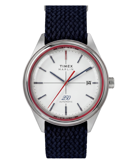 Marlin Jet Automatic America 250 38mm Fabric Strap Watch