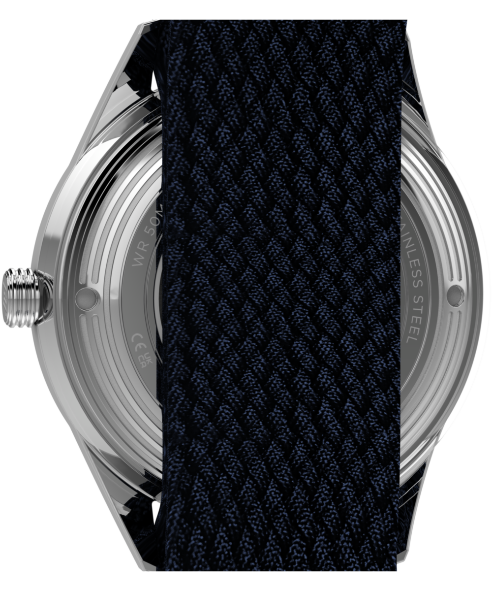 Marlin Jet Automatic America 250 38mm Fabric Strap Watch