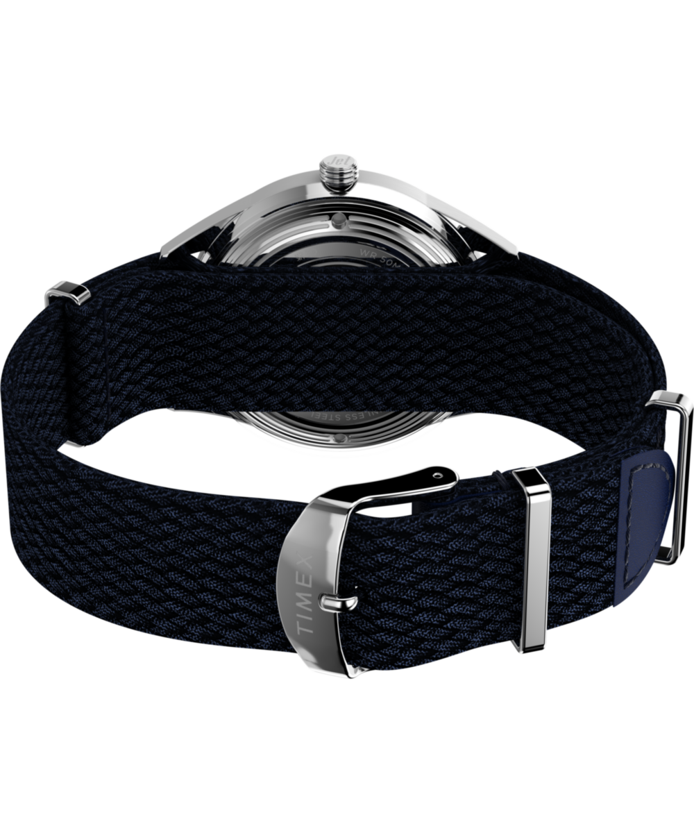Marlin Jet Automatic America 250 38mm Fabric Strap Watch