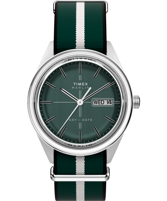 Marlin Jet Quartz 38mm Fabric Strap Watch