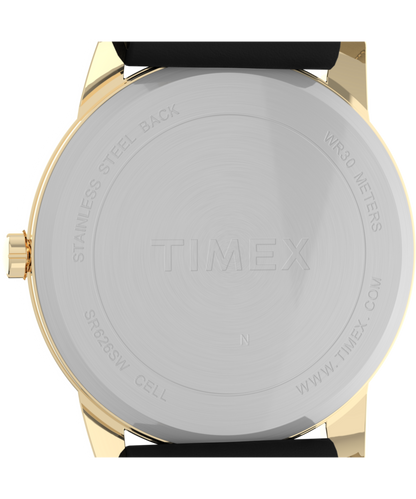 Easy Reader 35mm Leather Strap Watch