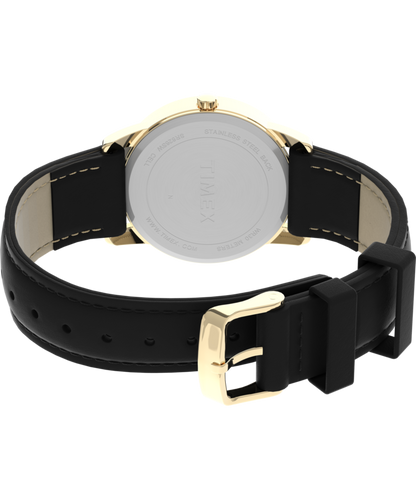 Easy Reader 35mm Leather Strap Watch