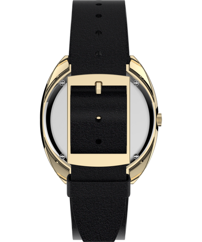 Q Timex 1972 Reissue 39mm Leather Strap Watch