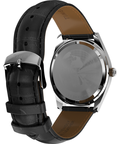 Q Timex Red Vega 1978 Reissue 38mm Leather Strap Watch