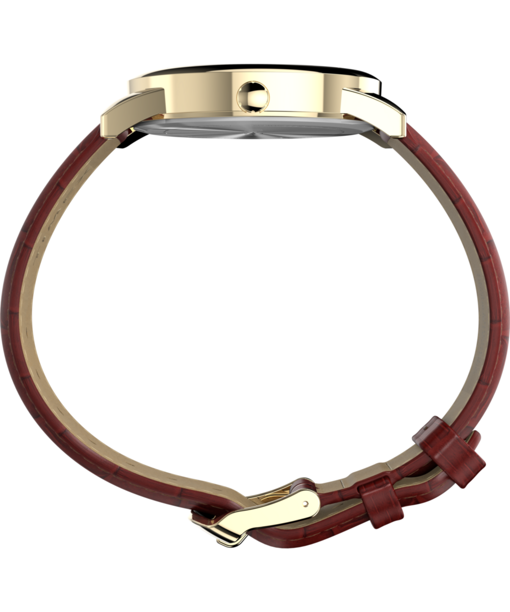 Easy Reader 35mm Leather Strap Watch