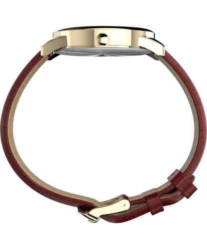 Easy Reader 35mm Leather Strap Watch