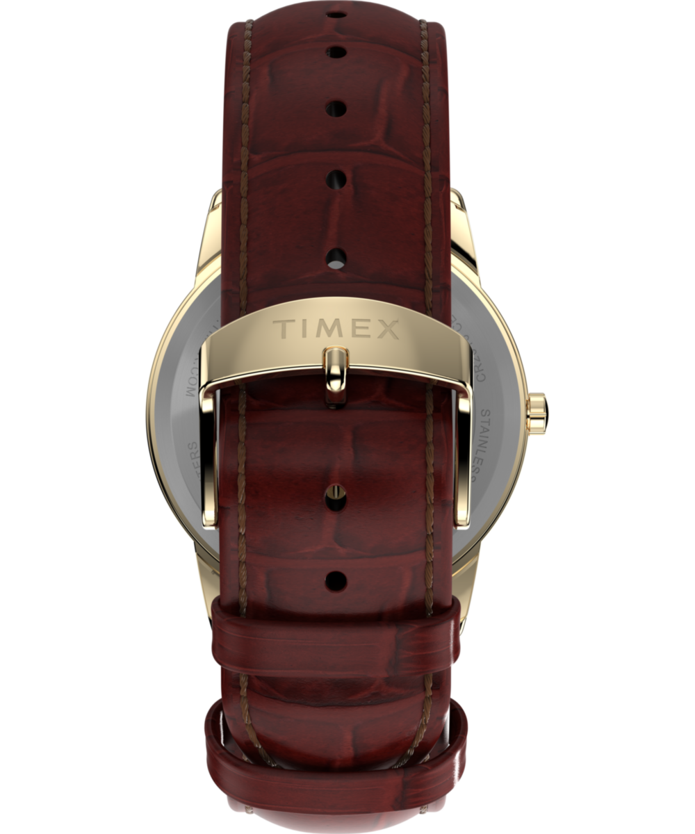 Easy Reader 35mm Leather Strap Watch