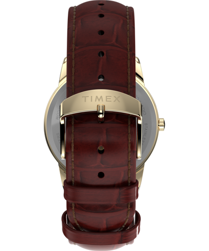 Easy Reader 35mm Leather Strap Watch