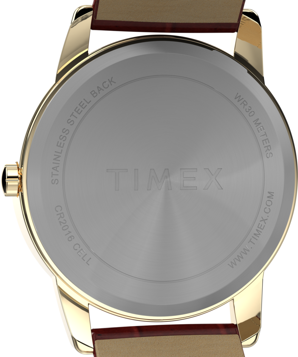 Easy Reader 35mm Leather Strap Watch