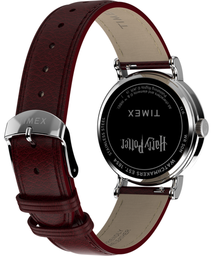 Harry Potter x Timex Weekender Platform 9 3/4 37mm Leather Strap Watch