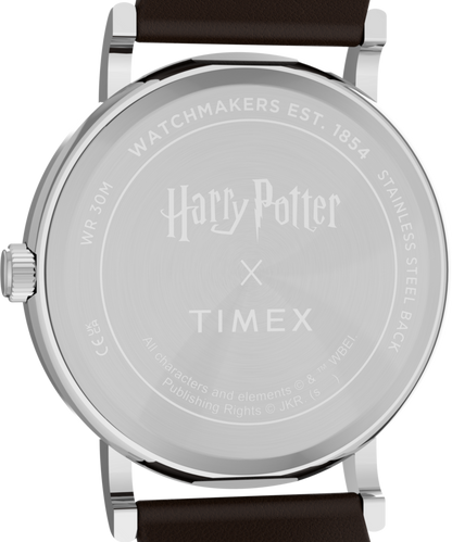 Harry Potter x Timex Weekender Slytherin House 38mm Leather Strap Watc