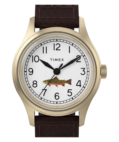 Timex MK1 for J.Crew 36mm Leather Strap Watch