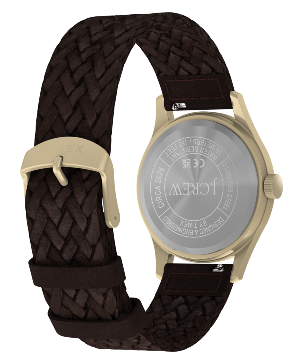 Timex MK1 for J.Crew 36mm Leather Strap Watch