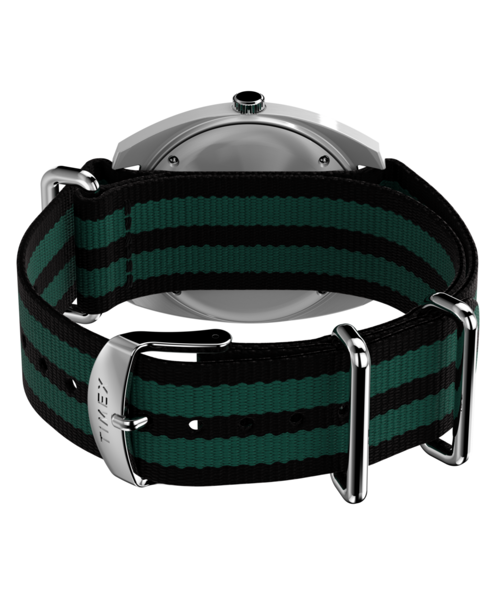 Q Timex 1975 Enigma 37mm Fabric Strap Watch