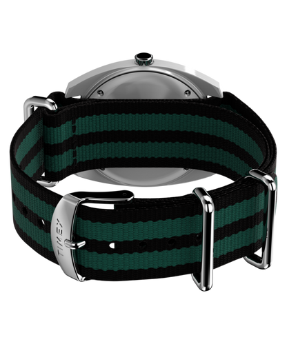 Q Timex 1975 Enigma 37mm Fabric Strap Watch